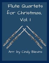 Flute Quartets For Christmas, Vol. I P.O.D cover